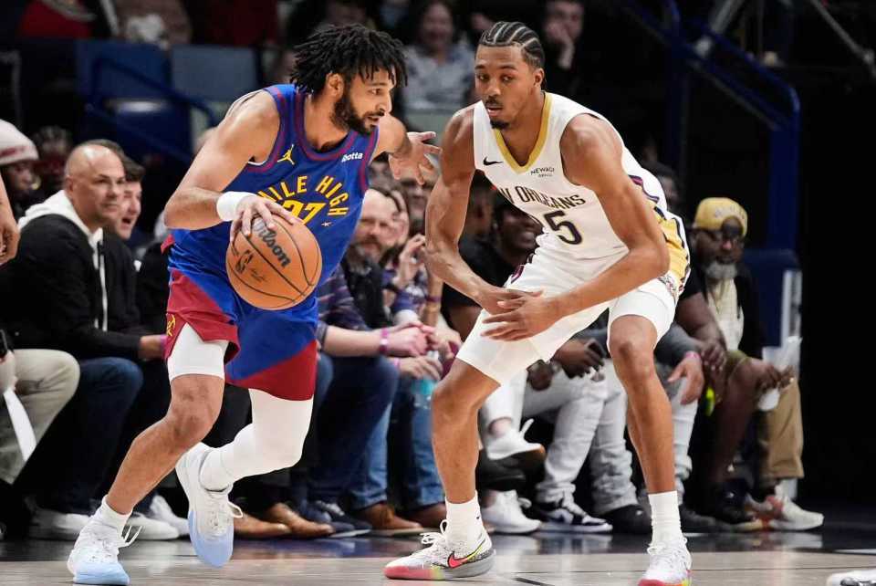 B体育官方网站-穆雷35+9掘金逆转三杀鹈鹕 沃特森31+7+5墨菲31+5